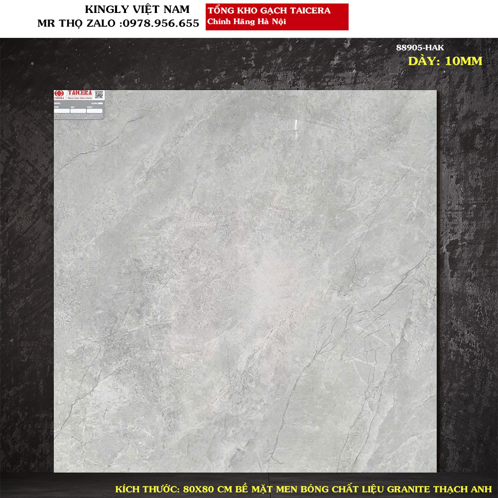 Gạch lát nền Taicera 80x80 88905 Loại A1